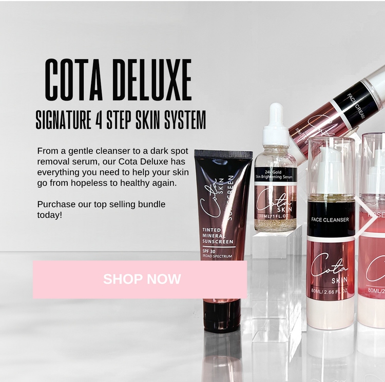 Cota Skin Skincare Rose Scented Bundle Collection . Infused with the delicate essence of roses, our curated  selection of skincare essentials delivers a pampering  experience like no other. From gentle cleansers to hydrating creams, each product is created to nourish, rejuvenate, and glow.