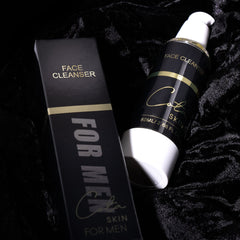 Cota Men Face Cleanser. Specifically designed to target common skin concerns faced by men, this powerful cleanser effectively removes dirt, oil, and impurities without stripping the skin of its natural moisture.    Key Benefits:  Deeply cleanse to unclog pores and prevent breakouts Combat dryness and irritation caused by shaving or environmental factors Refresh and invigorate the skin for a revitalized appearance. Men Skincare Products. Best Skincare Products for Black Men